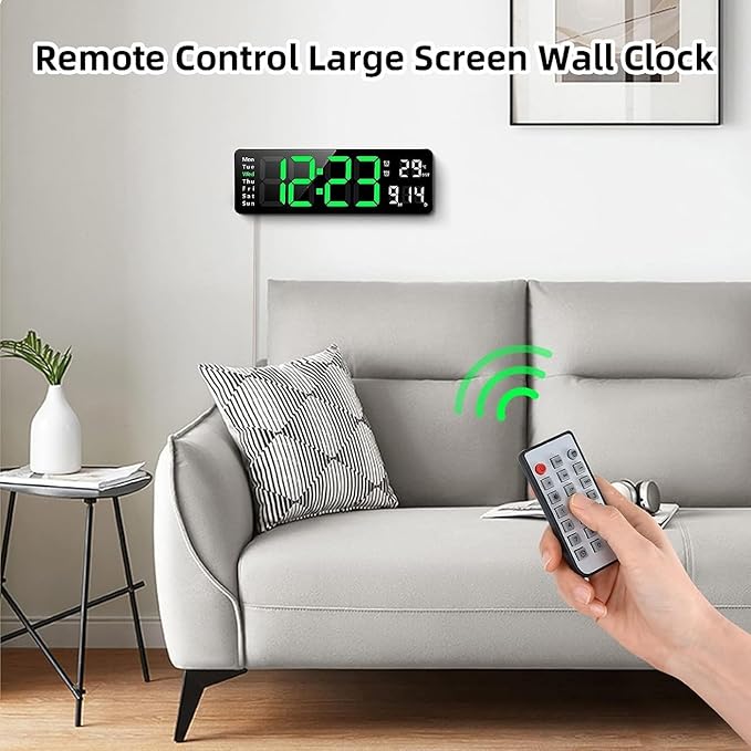 Digital Wall Clock